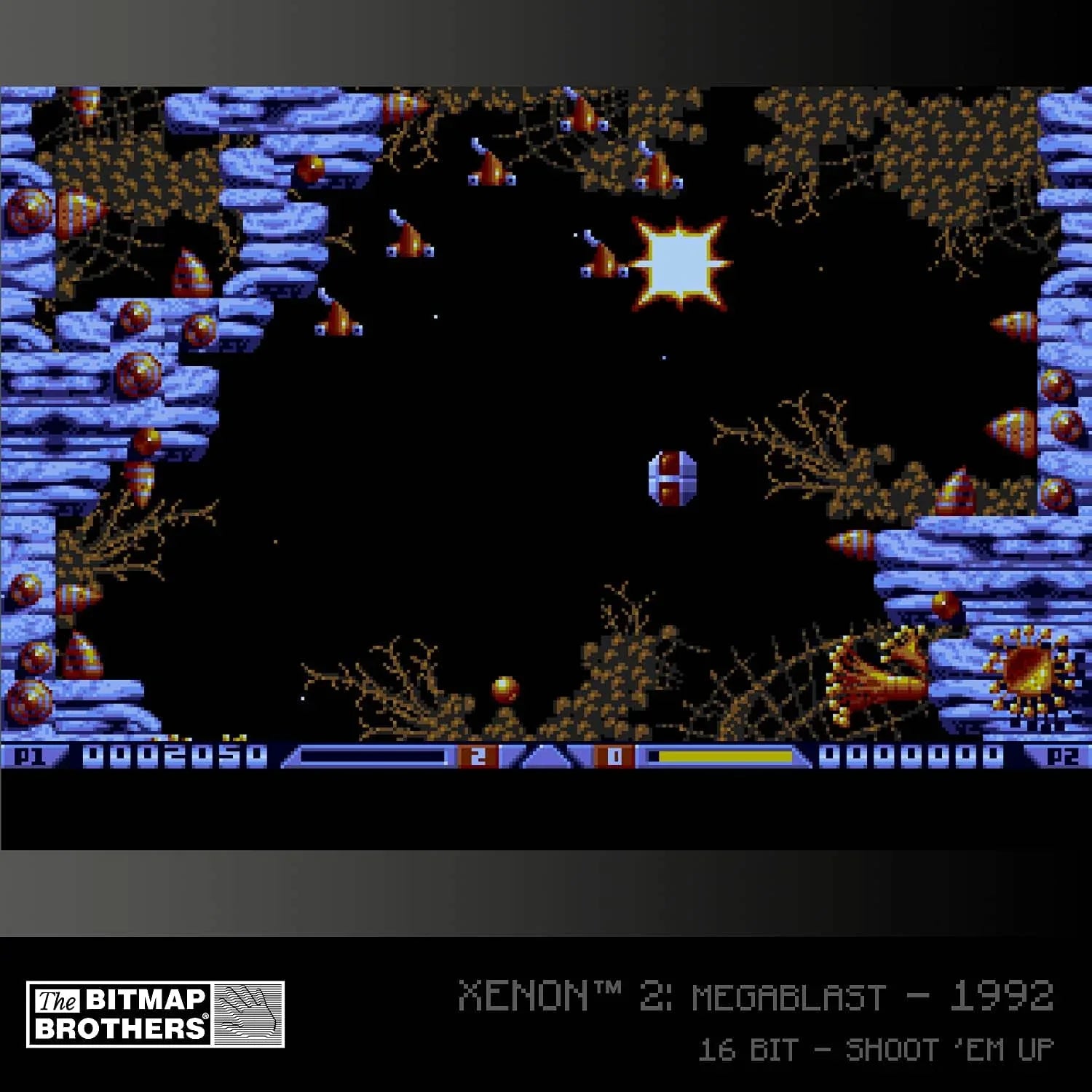 レトロゲーム Evercade ビットマップブラザーズ コレクション 5タイトル収録 The Chaos Engine Xenon 2 Megablast Speedball シリーズ 3作品 マルチプレイ対応 1-2人プレイ 協力 対戦 アクション シューティング スポーツ