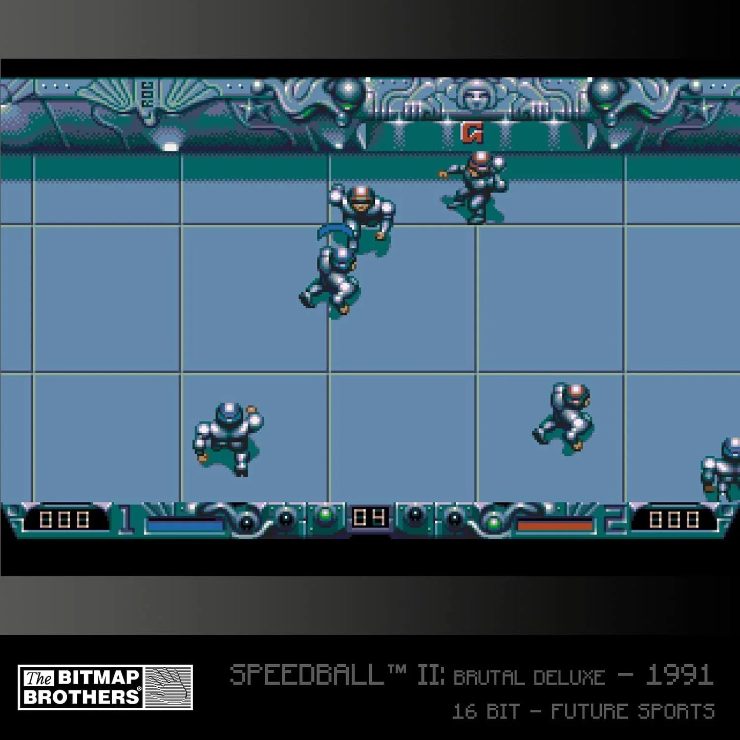 レトロゲーム Evercade ビットマップブラザーズ コレクション 5タイトル収録 The Chaos Engine Xenon 2 Megablast Speedball シリーズ 3作品 マルチプレイ対応 1-2人プレイ 協力 対戦 アクション シューティング スポーツ