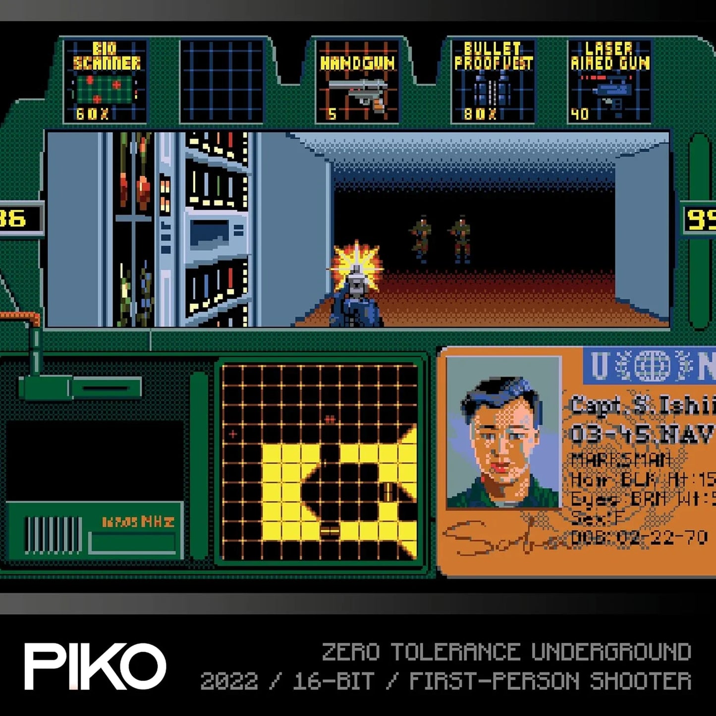 Evercadeカートリッジ Piko Interactive Collection 4 Piko Interactive アクション FPS パズル プラットフォーマー 格闘レース協力プレイ対応16ビット8ビット32ビット64ビットクラシックゲーム収録 Glover Risky Woods Zero Tolerance