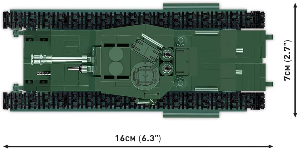 ミリタリー ブロック チャーチル MK.IV 戦車 COBI 精巧組立キット 505ピース 高品質素材 可動砲塔 開閉ハッチ 忠実再現 第二次世界大戦 英国歩兵戦車 頑丈装甲 履帯特徴 歴史学習 空間認識 創造性育成 8歳以上 大人向け コレクター