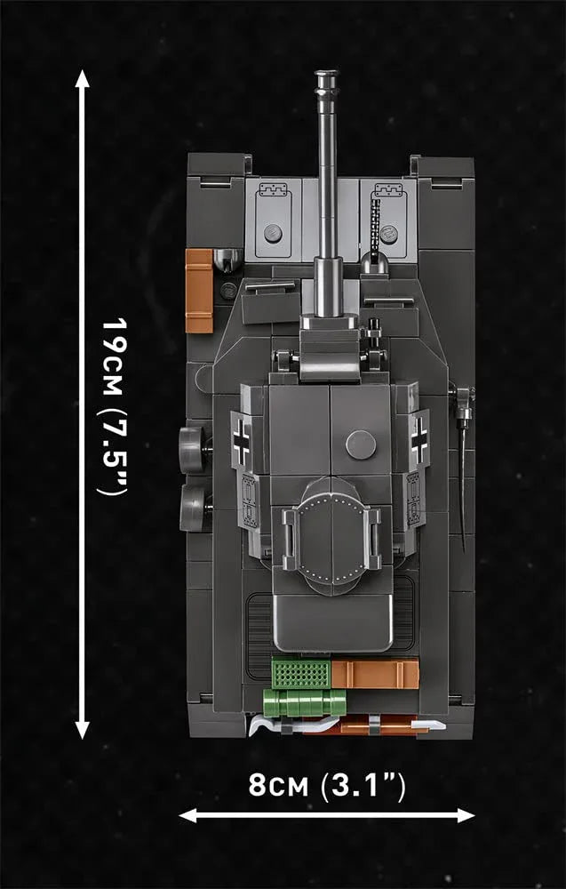 ブロック組立セット Company of Heroes 3 Panzer IV Ausf. G COBI 公式ライセンス 第二次世界大戦モデル 1対35スケール 履帯可動 砲塔回転 ハッチ開閉 高精度フィギュア付属 戦車遊べる構造 精密プリント歴史再現 コレクター向け