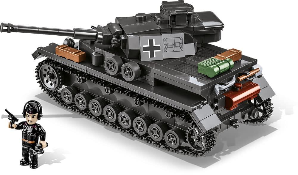 ブロック組立セット Company of Heroes 3 Panzer IV Ausf. G COBI 公式ライセンス 第二次世界大戦モデル 1対35スケール 履帯可動 砲塔回転 ハッチ開閉 高精度フィギュア付属 戦車遊べる構造 精密プリント歴史再現 コレクター向け