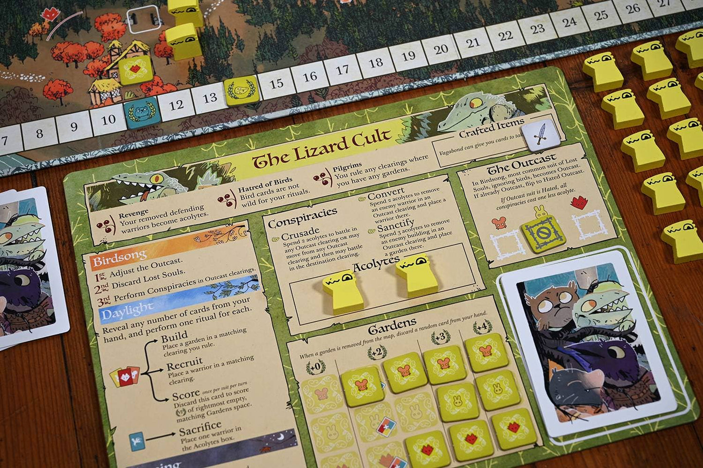 ボードゲーム ルート リバーフォーク拡張 Root The Riverfolk Expansion Leder Games 非対称型戦略 森の支配 1人から6人 60分から90分 ソロプレイ協力プレイ 新派閥カワウソトカゲ エリアコントロール ハンドマネジメント