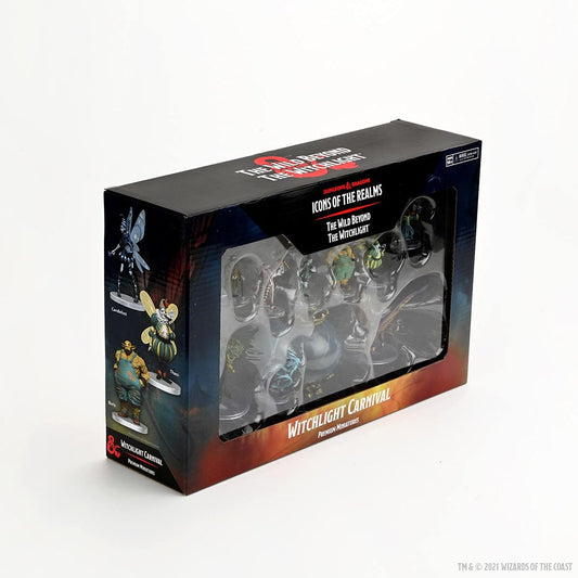 ダンジョンズ&ドラゴンズ D&D Icons of the Realms Premium Figures Witchlight Carnival WizKids 塗装済みミニチュア 10体セット 28-35mmスケール テーブルトップRPG プレミアム樹脂製フィギュア