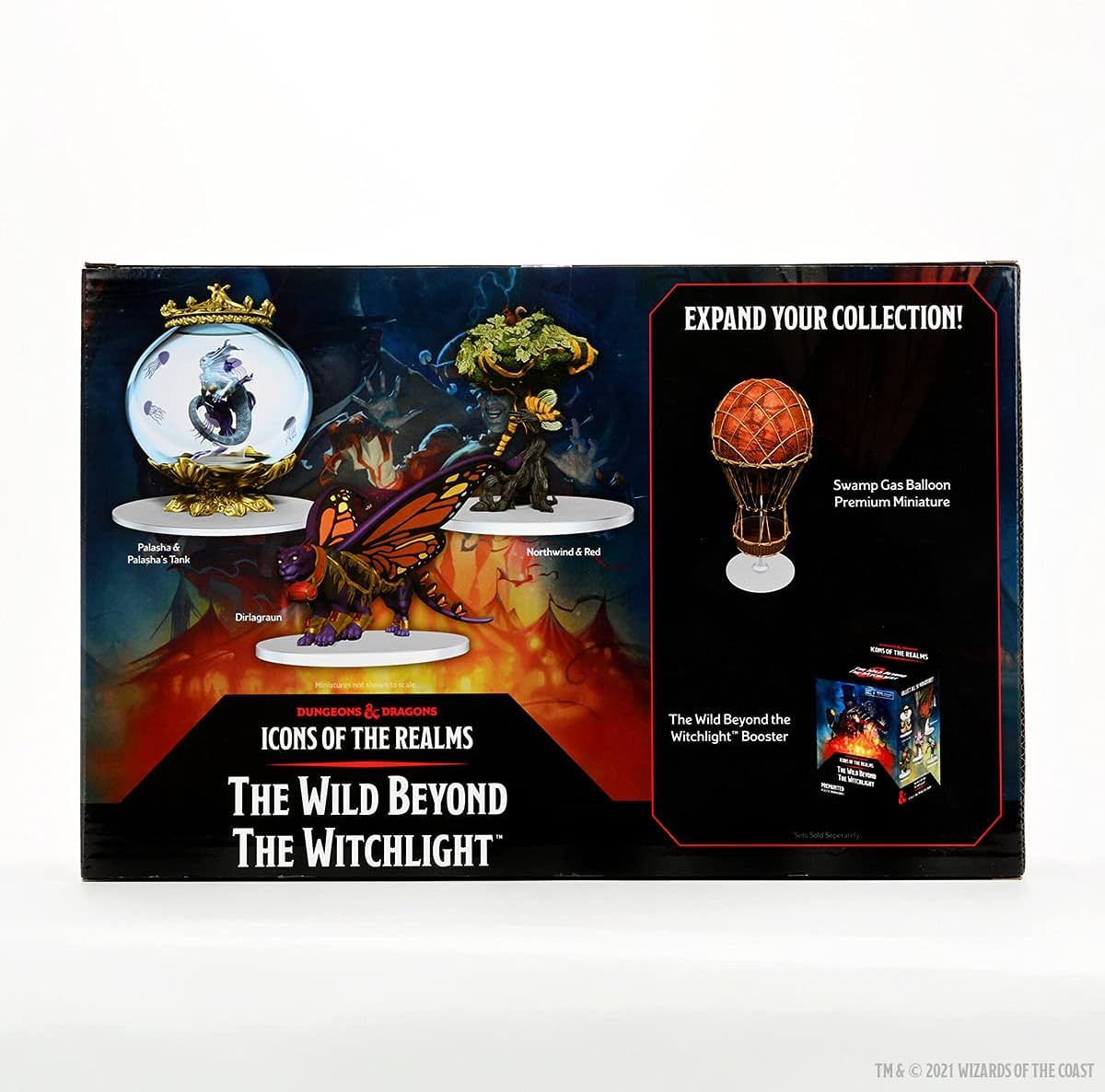 ダンジョンズ&ドラゴンズ D&D Icons of the Realms Premium Figures Witchlight Carnival WizKids 塗装済みミニチュア 10体セット 28-35mmスケール テーブルトップRPG プレミアム樹脂製フィギュア