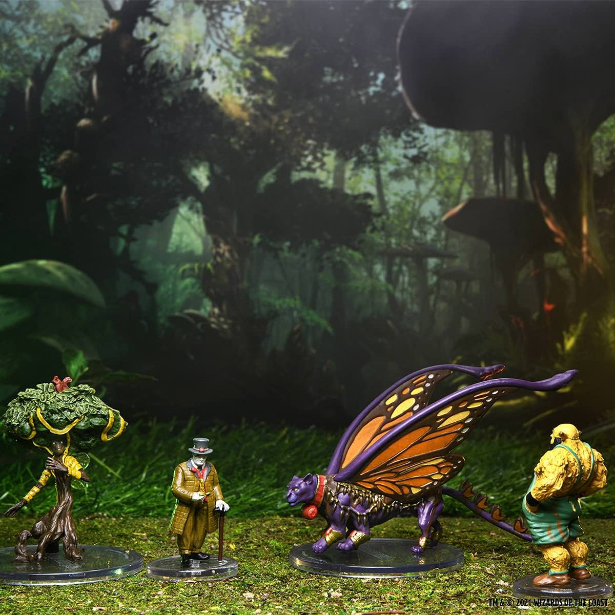 ダンジョンズ&ドラゴンズ D&D Icons of the Realms Premium Figures Witchlight Carnival WizKids 塗装済みミニチュア 10体セット 28-35mmスケール テーブルトップRPG プレミアム樹脂製フィギュア