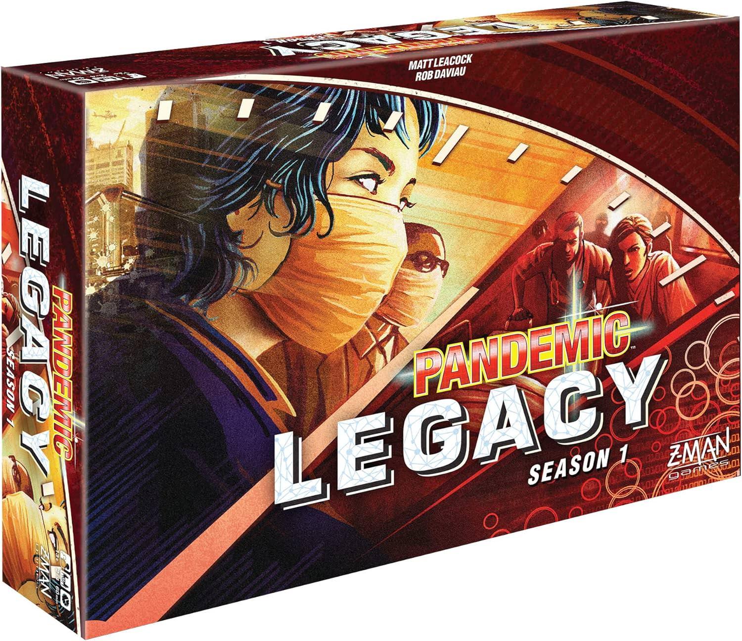 ボードゲーム Pandemic Legacy Season 1 Red パンデミック 世界的な人気協力型キャンペーンゲーム ブランド 専門家チーム 疫病対策 世界各地移動研究ステーション建設治療開発 非常に高い没入感