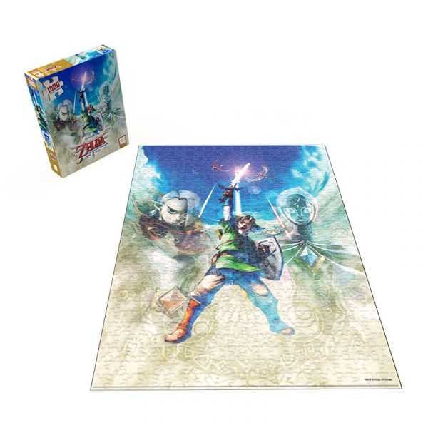 ゼルダの伝説 スカイウォードソード【水彩画風アート】ジグソーパズル 1000ピース 任天堂公式