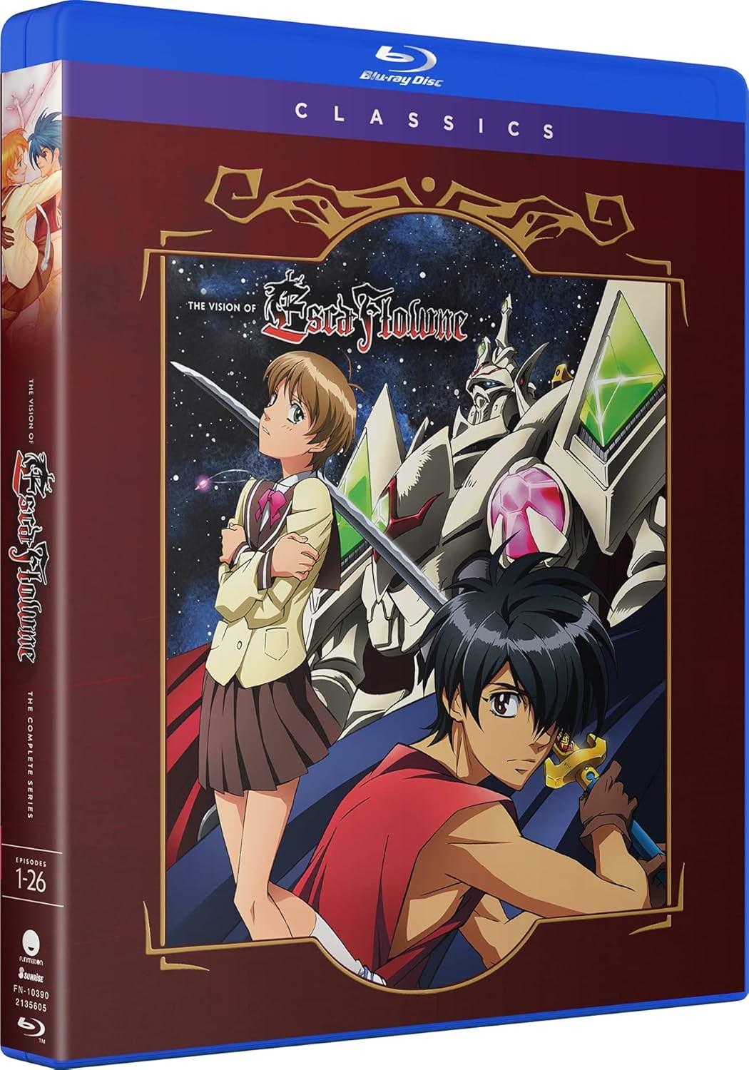 アニメーション Blu-ray 天空のエスカフローネ Complete Series Classics サンライズ 赤根和義監督 90年代異世界ファンタジー メカアクション 全26話収録 1080p HD Remaster 特典映像多数収録 高画質音声新技術による復刻