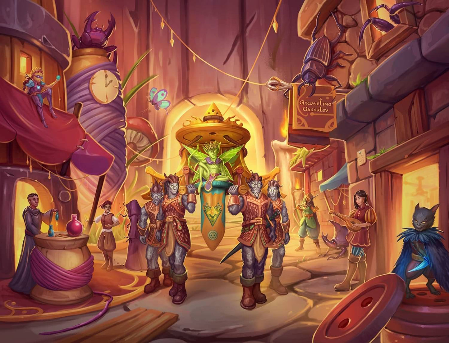 ボードゲーム グルームヘイヴン ボタン&バグズ Gloomhaven Buttons Bugs Cephalofair Games ソロプレイ専用 キャンペーンゲーム 戦略的 ダンジョンアドベンチャー 戦闘パズル シナリオカード 1枚 キャラクター成長