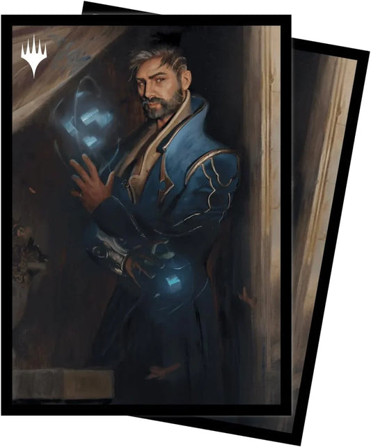 カードスリーブ マジック:ザ・ギャザリング カルロフ邸殺人事件 アルキスト・プロフト スタンダードサイズ 100枚入り 高品質 ポリプロピレン 長期保護 ChromaFusion Technology マット仕上げ 滑り適度 硬さバランス プレイ向上