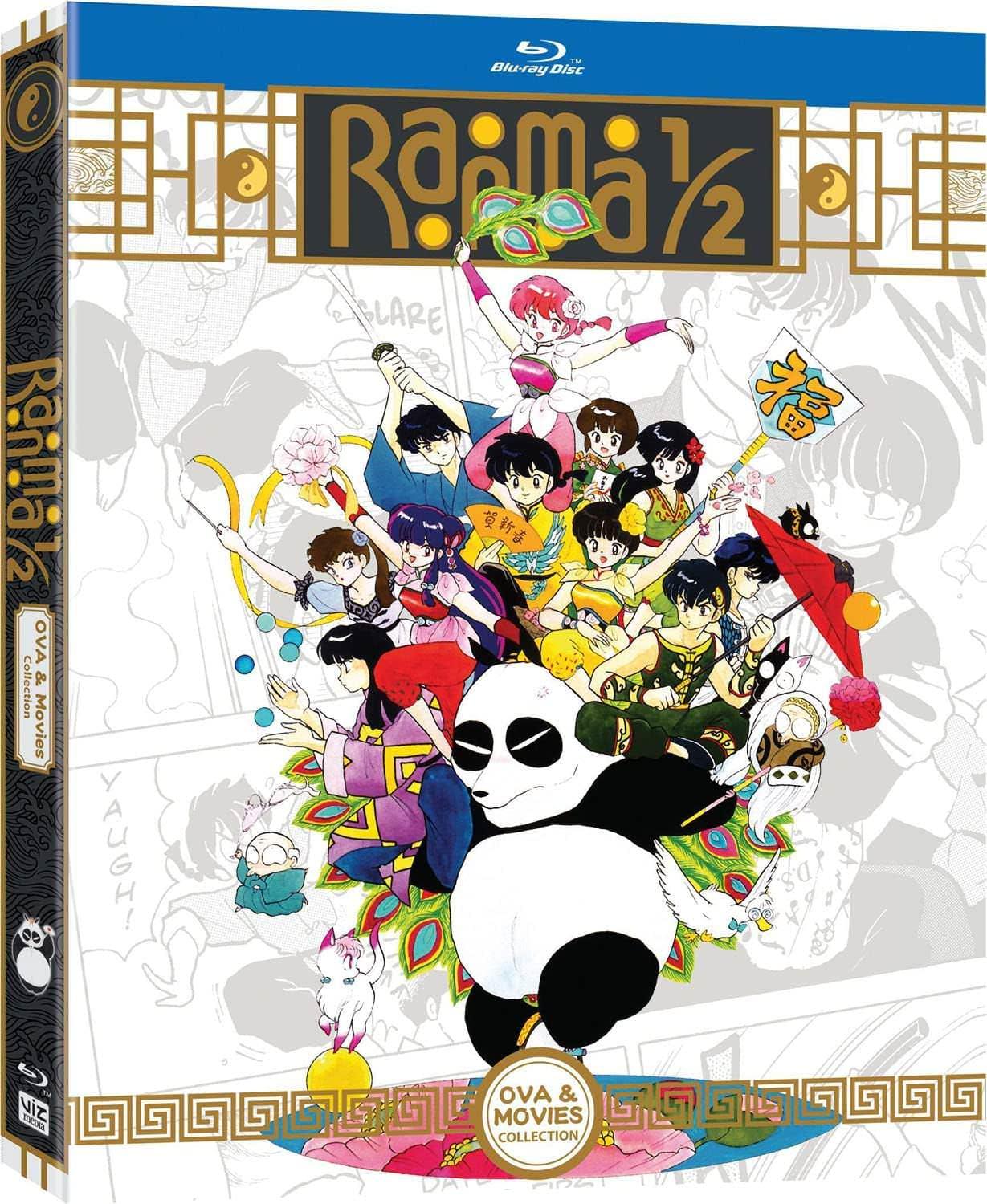 Blu-ray らんま1/2 OVA and Movies Collection Blu-ray 高橋留美子 不朽の名作 高画質 1080p収録 3枚組 OVA全11話 劇場版3作品収録 特典映像多数収録 個性豊かなキャラクター 活動的アニメーション 笑い感動の冒険物語