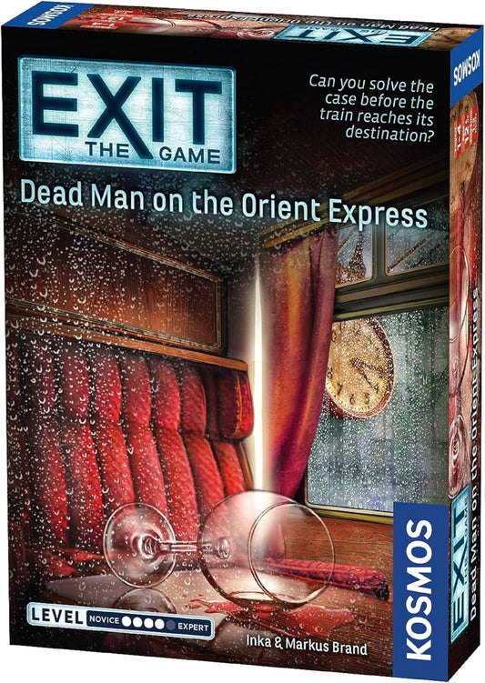 脱出ゲーム EXIT The Game Dead Man Orient Express オリエント急行の殺人 Thames Kosmos 協力型 パズルゲーム アガサ・クリスティ ミステリー 推理 探偵 1名から4名 60分から120分 12歳以上 難易度5段階中4 ドイツ製造
