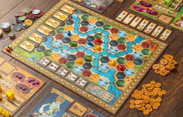 ボードゲーム Terra Nova 戦略的領土拡大 Terra Novaブランド ファンタジー種族選択資源管理特殊能力活用建物配置航海領土拡大ボーナス獲得ラウンド目標達成独自の戦略展開多様なプレイスタイル 高リプレイ性公式作品英語版 日本語説明書なし