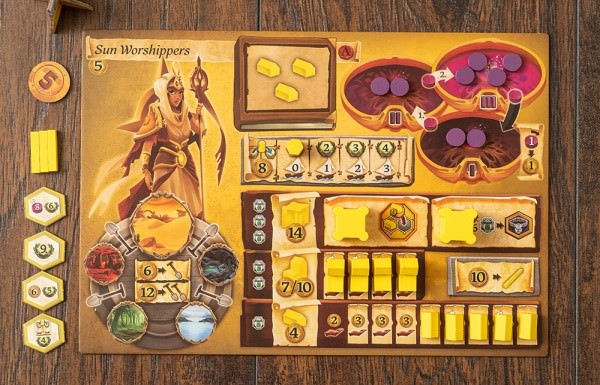 ボードゲーム Terra Nova 戦略的領土拡大 Terra Novaブランド ファンタジー種族選択資源管理特殊能力活用建物配置航海領土拡大ボーナス獲得ラウンド目標達成独自の戦略展開多様なプレイスタイル 高リプレイ性公式作品英語版 日本語説明書なし
