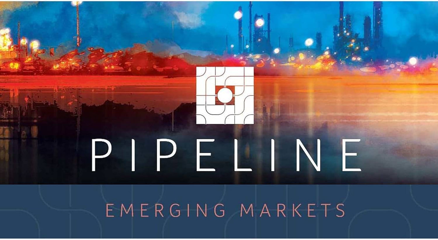 ボードゲーム パイプライン エマージング マーケッツ Pipeline Emerging Markets 拡張セット Capstone Games 石油精製戦略 新興市場技術 バルブ ソロプレイ対応 1人2人用 12歳以上 30分120分 英語