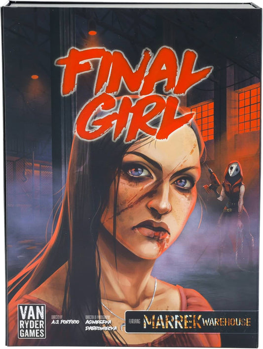 サバイバルホラーボードゲーム ファイナルガール マーレック殺人 Final Girl The Marrek Murders Van Ryder Games 1人用 ソロプレイ 拡張セット モジュラーシステム ゴシックホラー マーレック邸 インカンヤンバ ポーラ