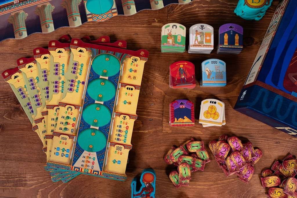 ボードゲーム ラー Ra 25th Century Games ライナー・クニツィア 古代エジプト 競り オークション セットコレクション 太陽タイル 2人から5人 45分から60分 14歳以上 3つの時代 エポック 名声ポイント ファラオ 記念碑