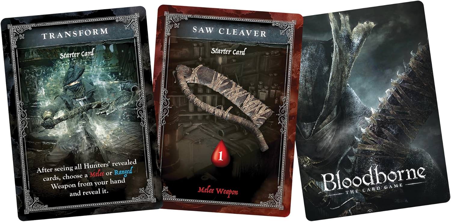 ボードゲーム Bloodborne The Card Game CMON エリック・M・ラング 戦略 リスク管理 集団思考 協力 ヤーナム 聖杯ダンジョン ハンター モンスター ブラッドエコー ダイスロール ハンドマネージメント プレス・ユア・ラック