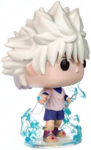 アニメフィギュア HUNTER×HUNTER キルア=ゾルディック Funko Pop! Animation Killua Zoldyck 暗殺者 ゾルディック家 三男 天才少年 銀髪 念能力 電光石火 デフォルメデザイン コレクター 立体化 逸品 富樫義博