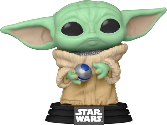 Funko Pop! スター・ウォーズ グローグー マンダロリアン ザ・チャイルド ヨーダ種族 フィギュア 実写ドラマシリーズ フォース 銀河系 ジェダイマスター 賞金稼ぎ 鎧 愛らしさ 強大な力 親子の絆 壮大なサーガ コレクション