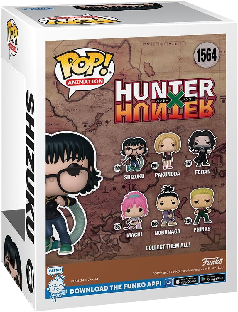 フィギュア HUNTER×HUNTER シズク with ブリンキー Funko Pop! ビニールフィギュア Funko メーカー 約9.5cmのデフォルメスタイル 知的な幻影旅団メンバー8番 特殊能力念能力による掃除機型キャラクター付き 並行輸入品
