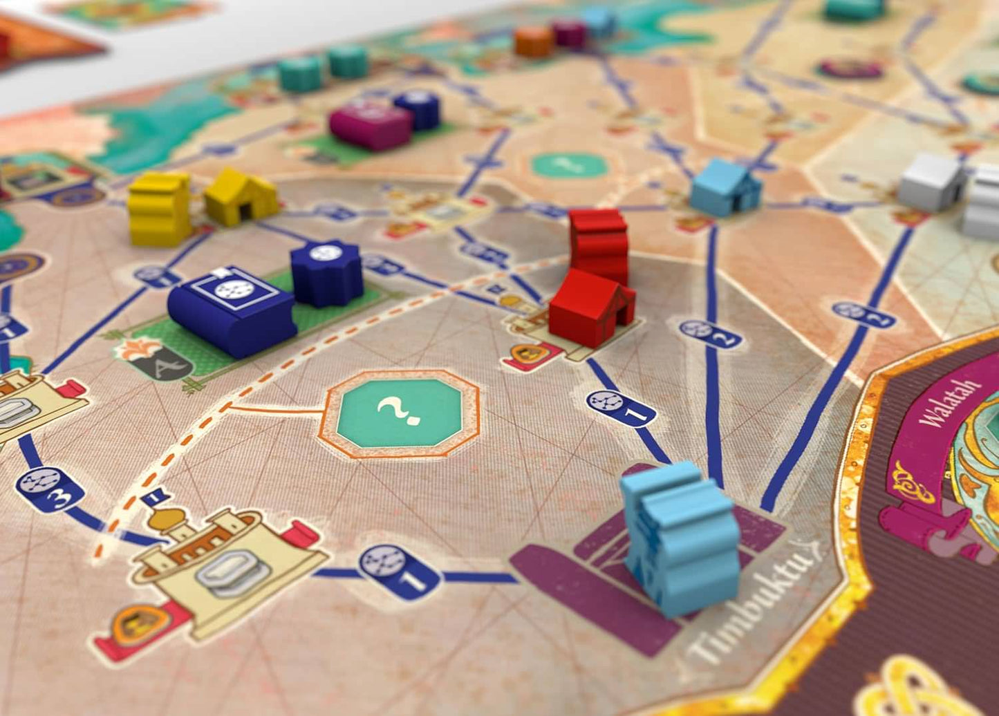 ボードゲーム サンコア:マンサ・ムサの誇り Sankore: The Pride of Mansa Musa Osprey Games 戦略ユーロゲーム 14世紀西アフリカマリ帝国 1-4人用 150分 14歳以上 トンブクトゥサンコレ大学 学者学問神学法律数学天文学