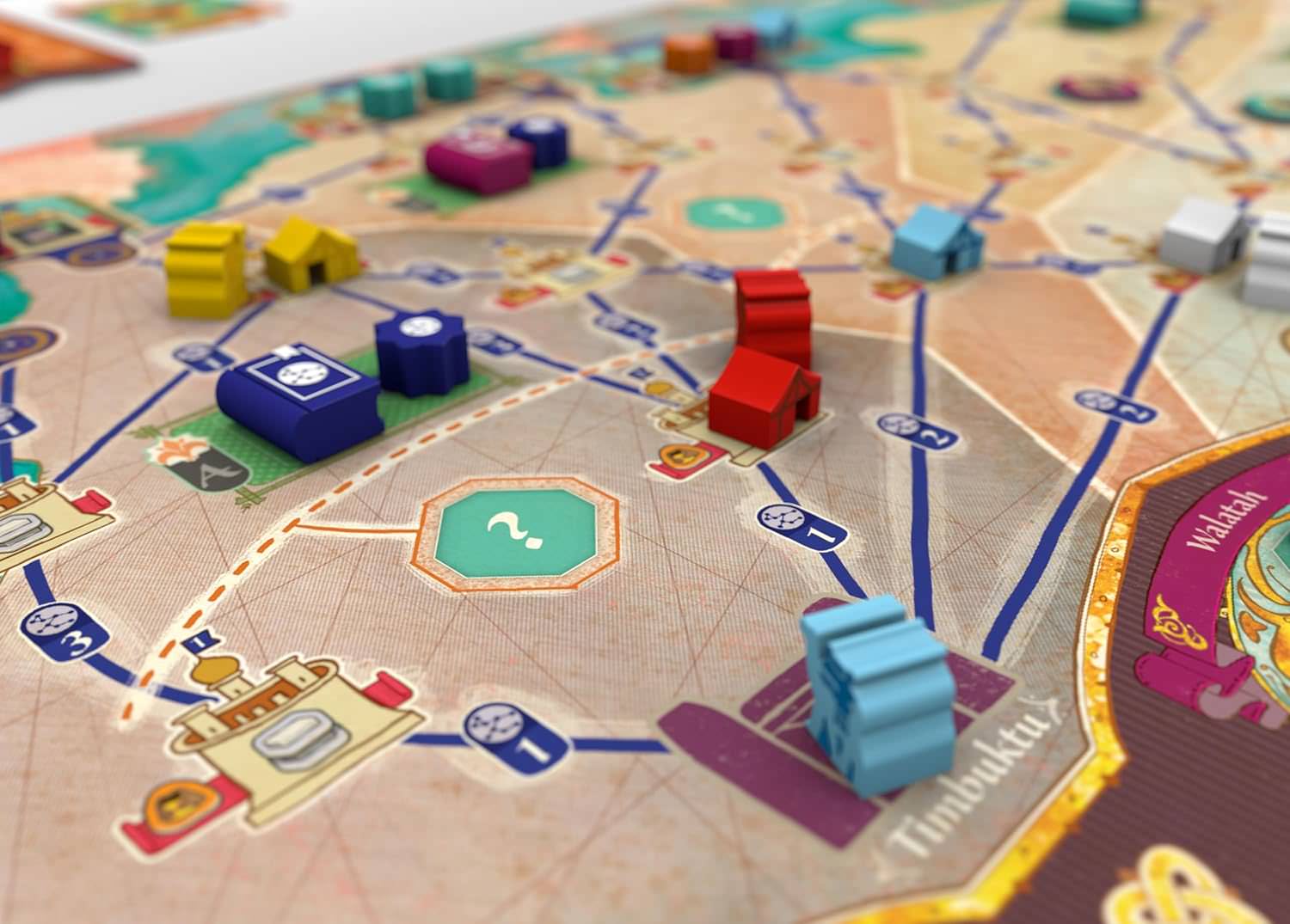 ボードゲーム サンコア:マンサ・ムサの誇り Sankore: The Pride of Mansa Musa Osprey Games 戦略ユーロゲーム 14世紀西アフリカマリ帝国 1-4人用 150分 14歳以上 トンブクトゥサンコレ大学 学者学問神学法律数学天文学