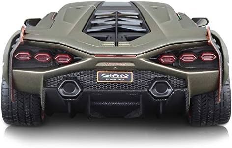 Lamborghini Sián FKP 37 1/18 scale die-cast model car. Exquisite detail and futuristic design. 819 horsepower. Limited production of only 63 units. The ultimate hybrid hypercar.