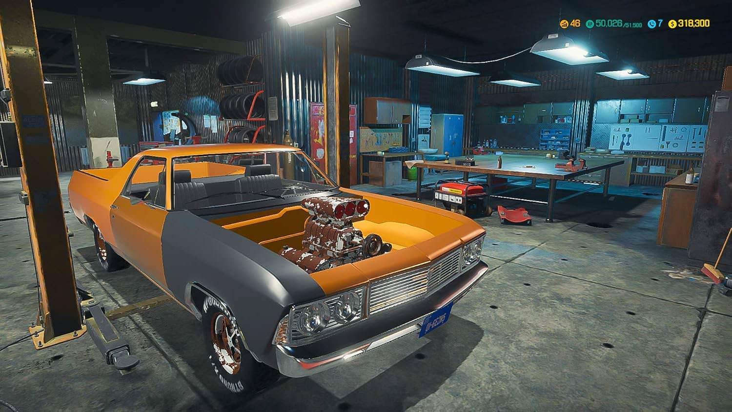 ゲーム Car Mechanic Simulator PS4版 Red Dot Games PlayWay 本格的な自動車整備シミュレーション リアリズム追求の48種車両1000超パーツで修理整備工場オーナー成長拡張ツール充実車購入修理販売可能