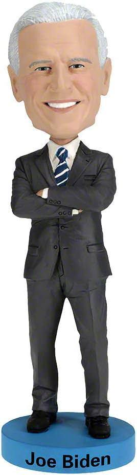 フィギュア Royal Bobbles President Joe Biden ボブルヘッド アメリカ合衆国第46代大統領 精巧造形 手塗彩色 頭部可動 ポリレジン製 高耐久 約20cm コレクターボックス 正規品証明 シリアル番号付 政治歴史コレクション用
