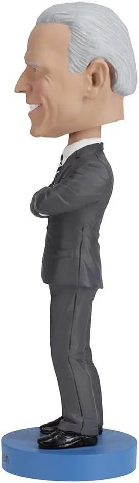 フィギュア Royal Bobbles President Joe Biden ボブルヘッド アメリカ合衆国第46代大統領 精巧造形 手塗彩色 頭部可動 ポリレジン製 高耐久 約20cm コレクターボックス 正規品証明 シリアル番号付 政治歴史コレクション用