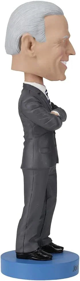フィギュア Royal Bobbles President Joe Biden ボブルヘッド アメリカ合衆国第46代大統領 精巧造形 手塗彩色 頭部可動 ポリレジン製 高耐久 約20cm コレクターボックス 正規品証明 シリアル番号付 政治歴史コレクション用