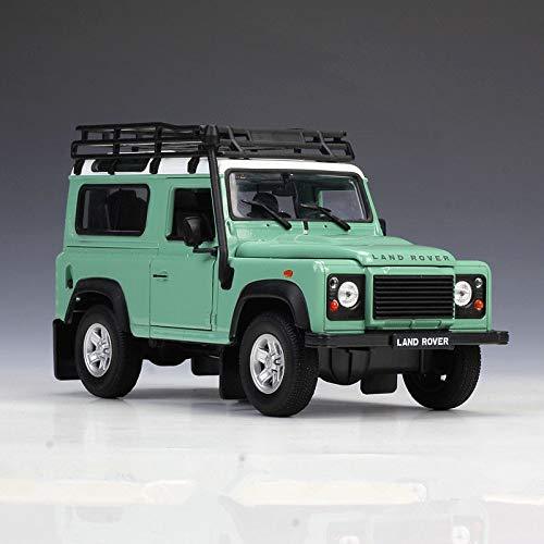 アウトレット品 ダイキャストミニカー ランドローバーディフェンダー アドベンチャーモデル 1 24スケール オフロード仕様 ルーフラック装備 限定版 英国名門メーカー精密再現 タフデザイン インテリア細部再現