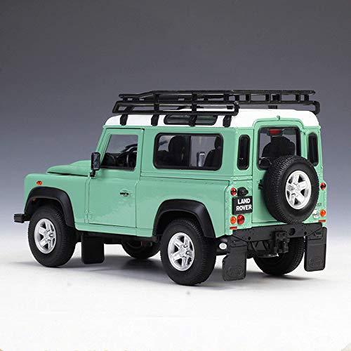 アウトレット品 ダイキャストミニカー ランドローバーディフェンダー アドベンチャーモデル 1 24スケール オフロード仕様 ルーフラック装備 限定版 英国名門メーカー精密再現 タフデザイン インテリア細部再現