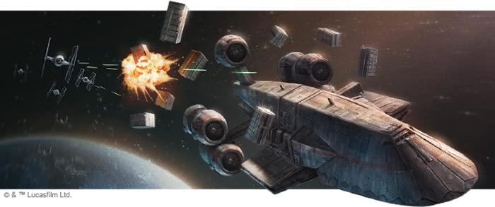ボードゲーム C-ROC Cruiser Expansion Pack Star Wars X-Wing ミニチュアゲーム 拡張パック 銀河貿易船 精巧ミニチュア シップカード アップグレードカード 防御型戦術 戦闘能力強化 M3-A インターセプター護衛 宇宙艦隊