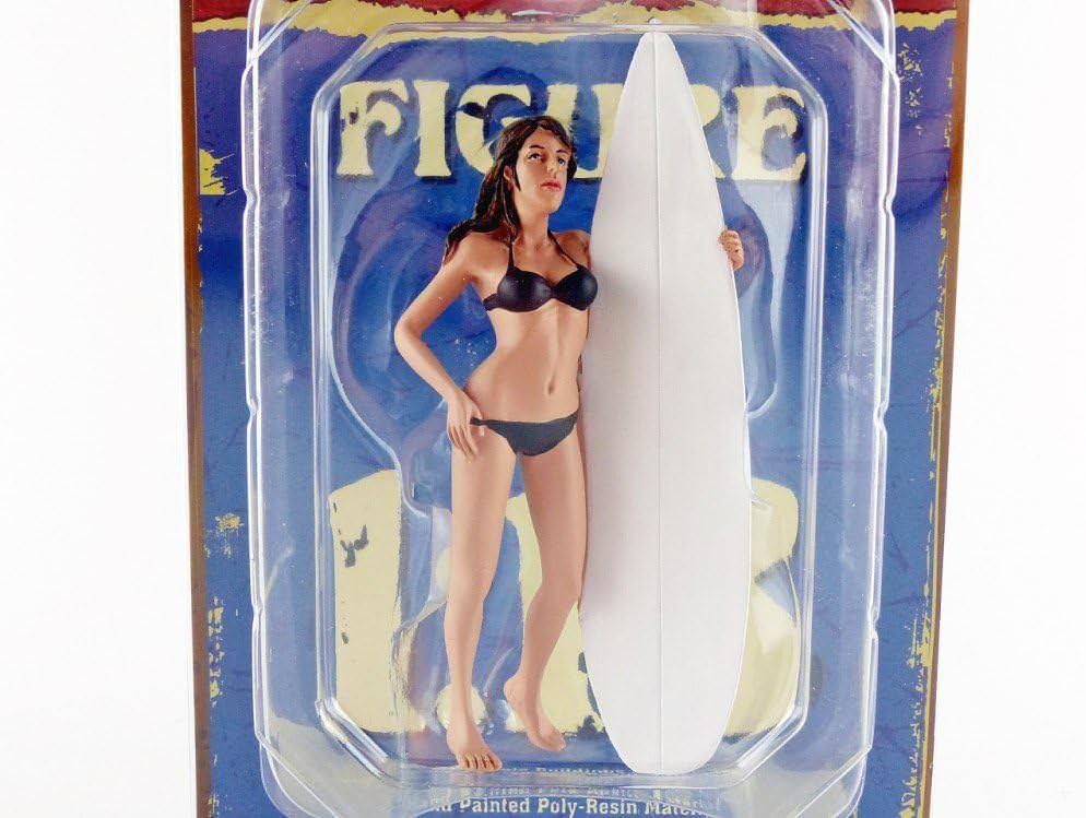フィギュア サーファーケイシー 1/18スケール American Diorama アメリカンジオラマ社製 カリフォルニアビーチカルチャー表現 精巧造形 手彩色 高耐久樹脂製 波乗り自由精神再現 ジオラマ向け模型コレクター向け