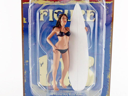 フィギュア サーファーケイシー 1/18スケール American Diorama アメリカンジオラマ社製 カリフォルニアビーチカルチャー表現 精巧造形 手彩色 高耐久樹脂製 波乗り自由精神再現 ジオラマ向け模型コレクター向け