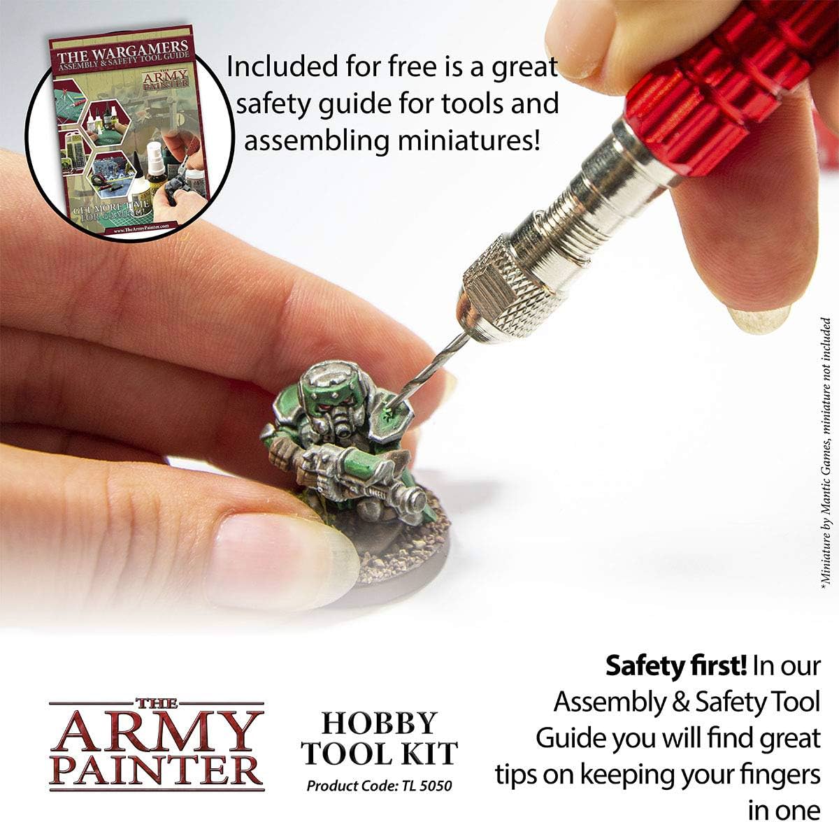 ホビーツールキット The Army Painter ホビーツールキット The Army Painter オールインワン ミニチュア製作セット 高品質ドリル ホビーナイフ ダイヤモンドファイル スカルプトツール グリーンスタフ スーパーグルー