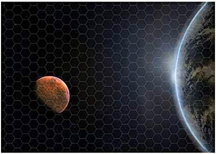 SF バトルマット The Giant Book of Sci-Fi Battle Mats ゲームマスター対応 スパイラル綴じ A3サイズ 62ページ 広大なマップ 多彩な環境 小惑星帯 宇宙ステーション 難破船 砂漠の惑星 月面基地 書き込み可能