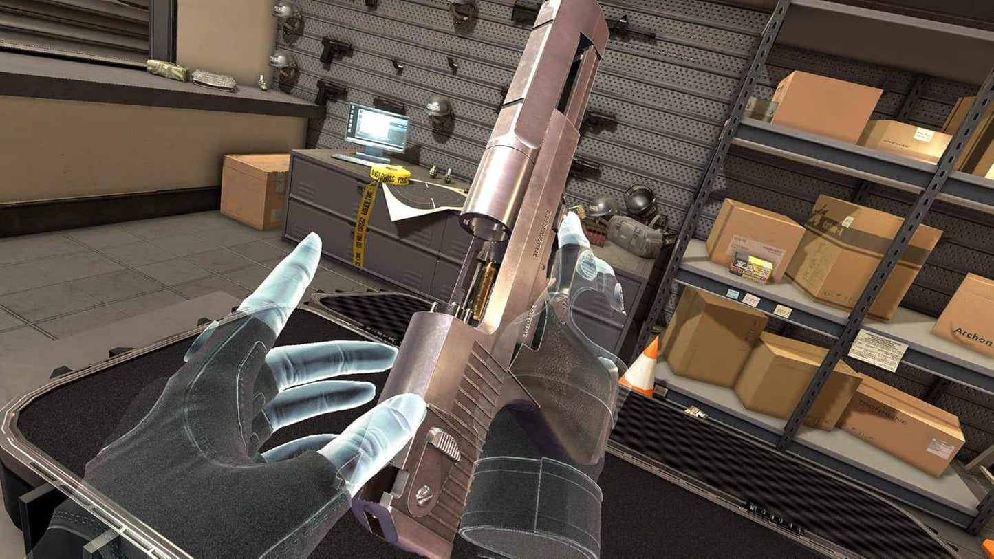 ゲーム シューティング Gun Club VR PS4向け プレイステーションVR対応 モーションコントローラー使用 本格的な銃操作感とリアルな射撃体験 100種類以上の武器コレクション 多彩なゲームモード カスタマイズ可能な武器アップグレード