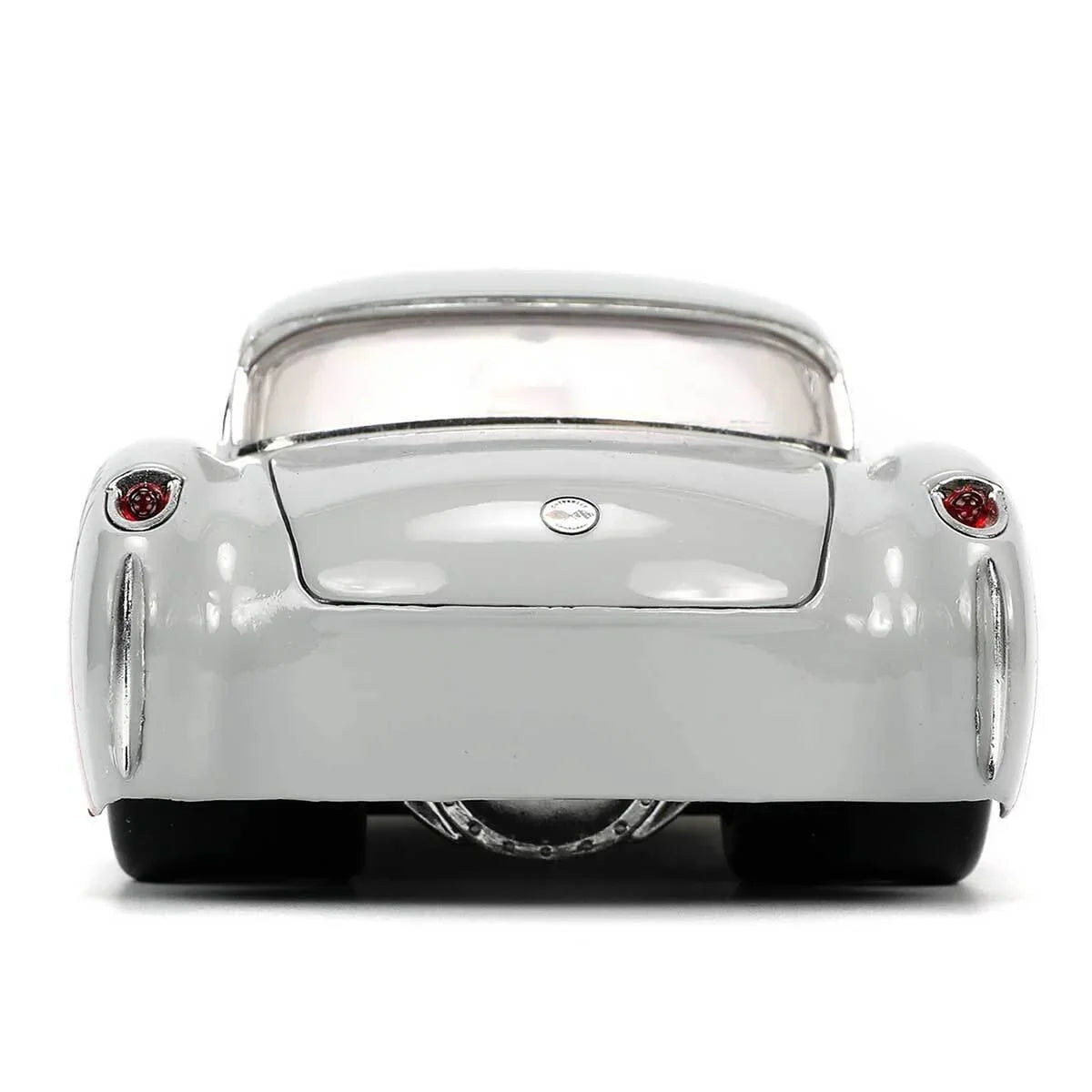 ミニカー JADA TOYS 1/24スケール シボレー コルベット ルーニーテューンズモデル バッグスバニー付属 アメリカンスポーツカー 精密塗装 ディスプレイ向け コレクター必携 アニメキャラクター融合 高品質