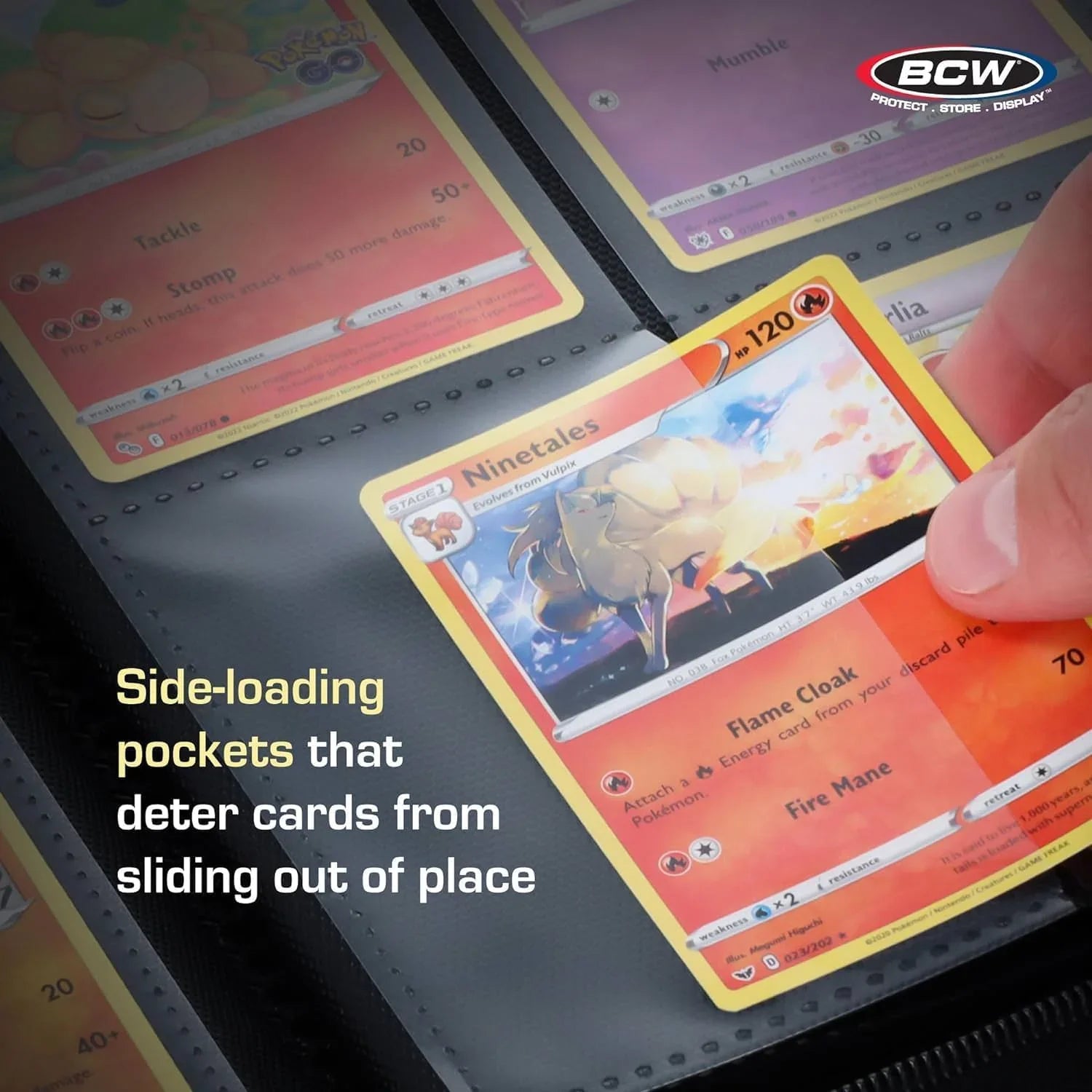 トレーディングカードアルバム Z-Folio 12ポケット LX アルバム レッド カードコレクター向け プレミアム両面ページ480枚収納可能 サイドローディング式 ポリプロピレン製長期保存対応 高品質素材 レザーレットカバーデザイン