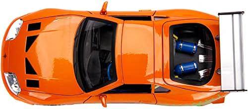 アウトレット品 ミニカーモデル ワイルドスピード 1995年式トヨタ スープラ ブライアンオコナー メタリックボディ 1 18スケール 点灯ヘッドライト テールランプ エンジンクロームパーツ 精密配線 映画再現 コレクション向け クールデザイン 限定仕様