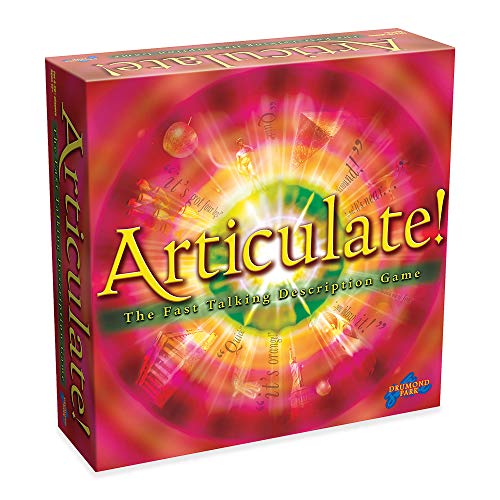 ボードゲーム ドラモンド パーク アーティキュレート Drumond Park Articulate ファミリーボードゲーム 500枚カード 30秒タイマー 複数カテゴリー 特別ターン 4人以上 20名以上 プレイヤー対応推測チャレンジゲーム 英語版 日本語説明書なし