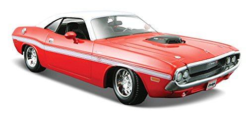 アウトレット品 ミニカー Maisto マイスト ダッジ チャージャー Dodge Challenger R/T Coupe 1/24 1970年 アメリカンマッスルカー 精巧なディテール 鮮やかなボディカラー クラシックカー コレクション プレゼントに最適
