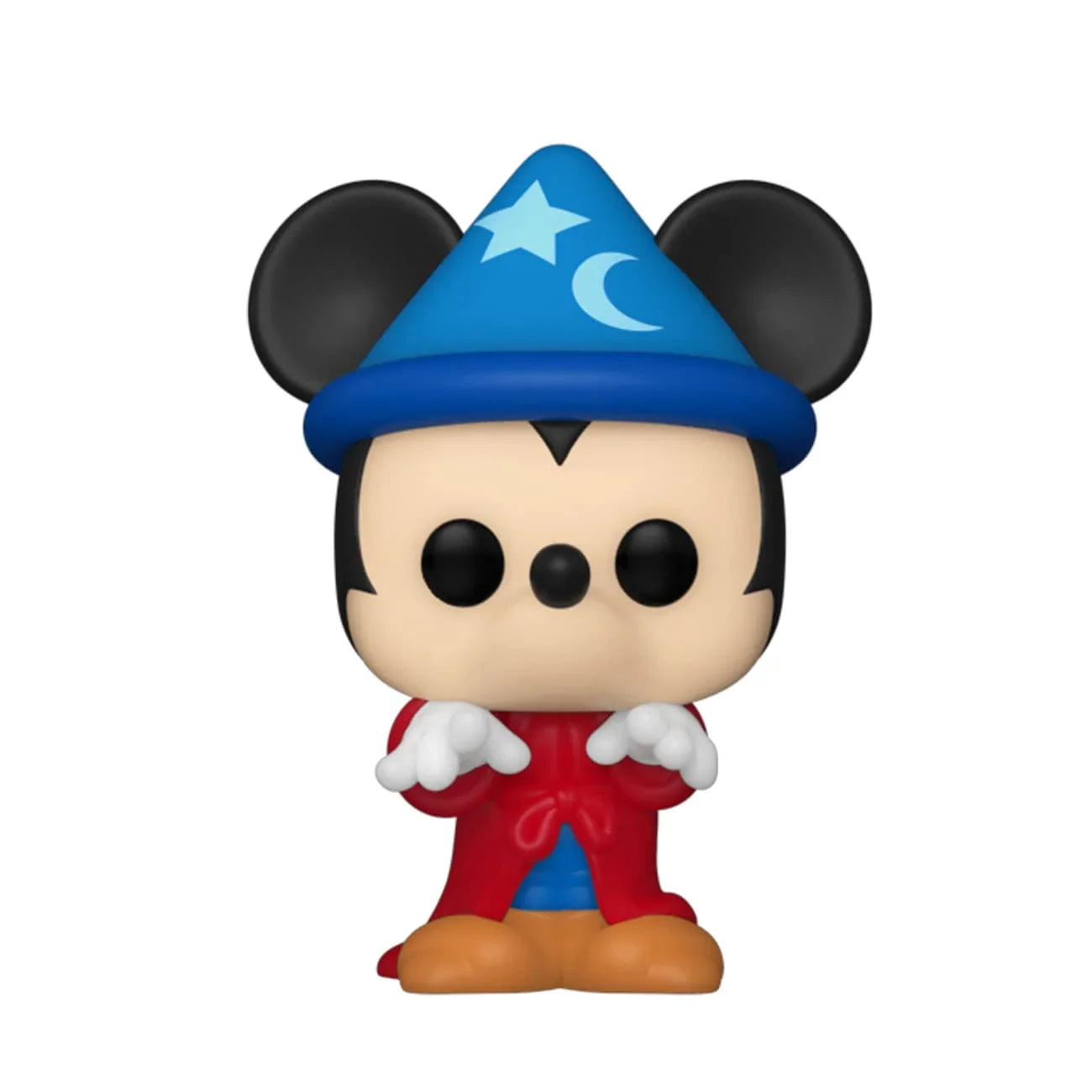 フィギュア Funko Bitty POP! Disney ソーサラーミッキー 4パック コレクション ミニフィギュアセット 透明アクリルケース入り ポールデュカス交響詩 魔法使いの弟子 映画ファンタジア クラシック音楽融合 特殊デフォルメ