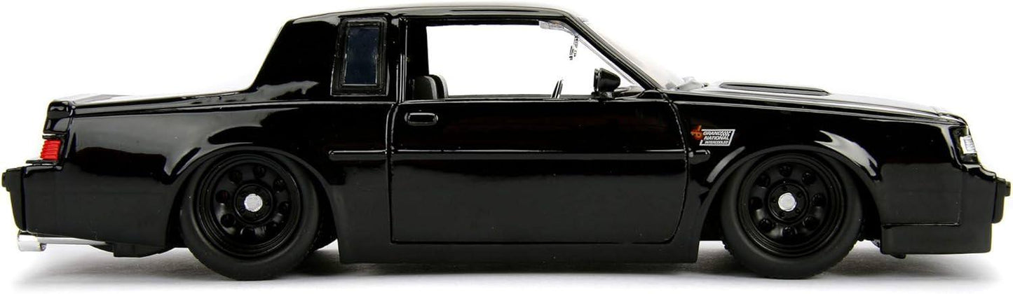 アウトレット品 ミニカー ビュイック グランド ナショナル 1/24 スケール ジャダトイズ Jada Toys ワイルドスピード 伝説の名車 漆黒のボディ 高精細造形 映画再現 ファン必見 コレクション向け クラシックカー 愛好家向け 人気モデル 限定仕様 圧倒的存在感