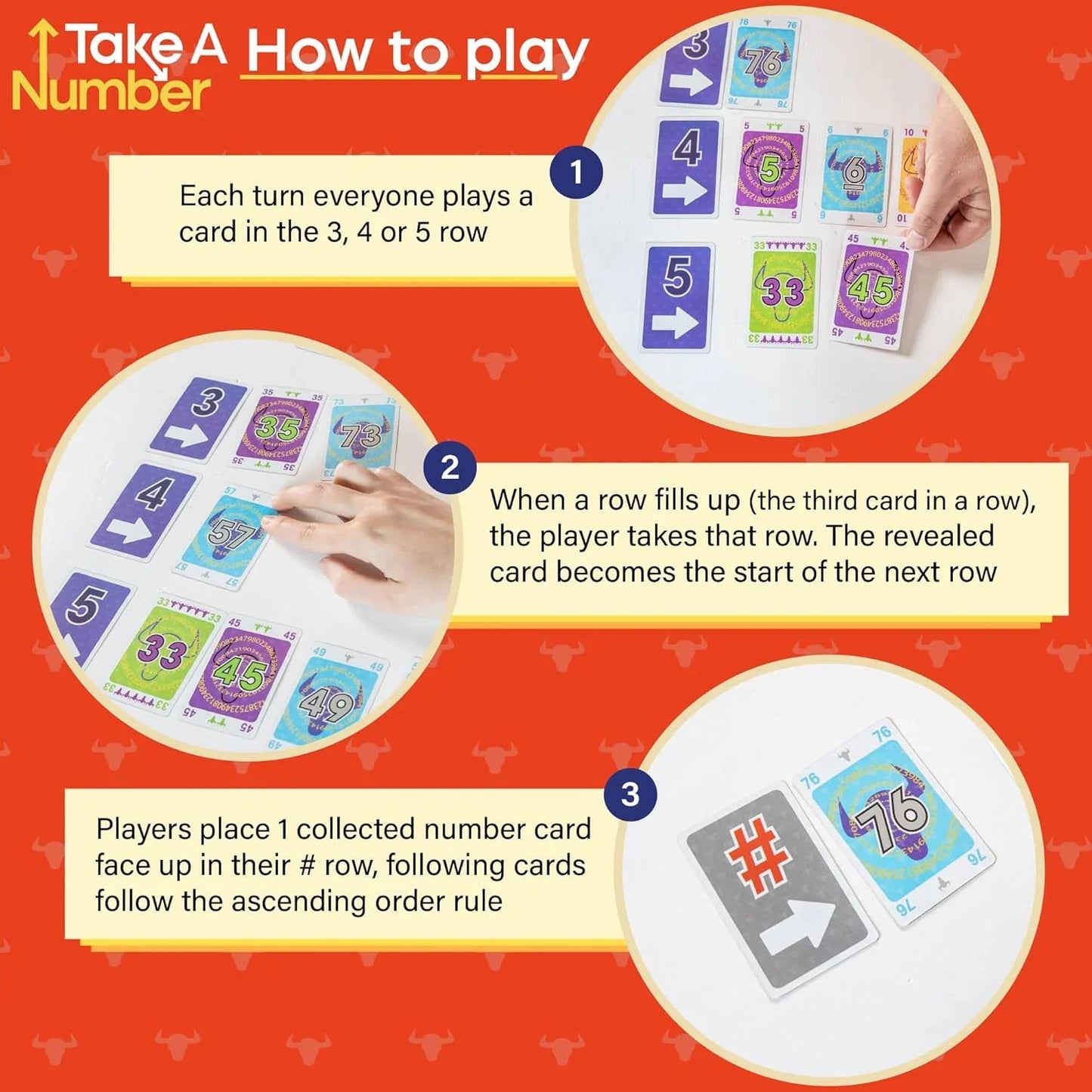 ボードゲーム Take 5 Take A Number Combo Pack ドイツゲームズ シンプルなルール 2つの戦略カードゲームセット 10歳以上対象 2人から6人 プレイ時間約60分 戦略性と心理戦 駆け引き多彩な展開 老若男女楽しめる