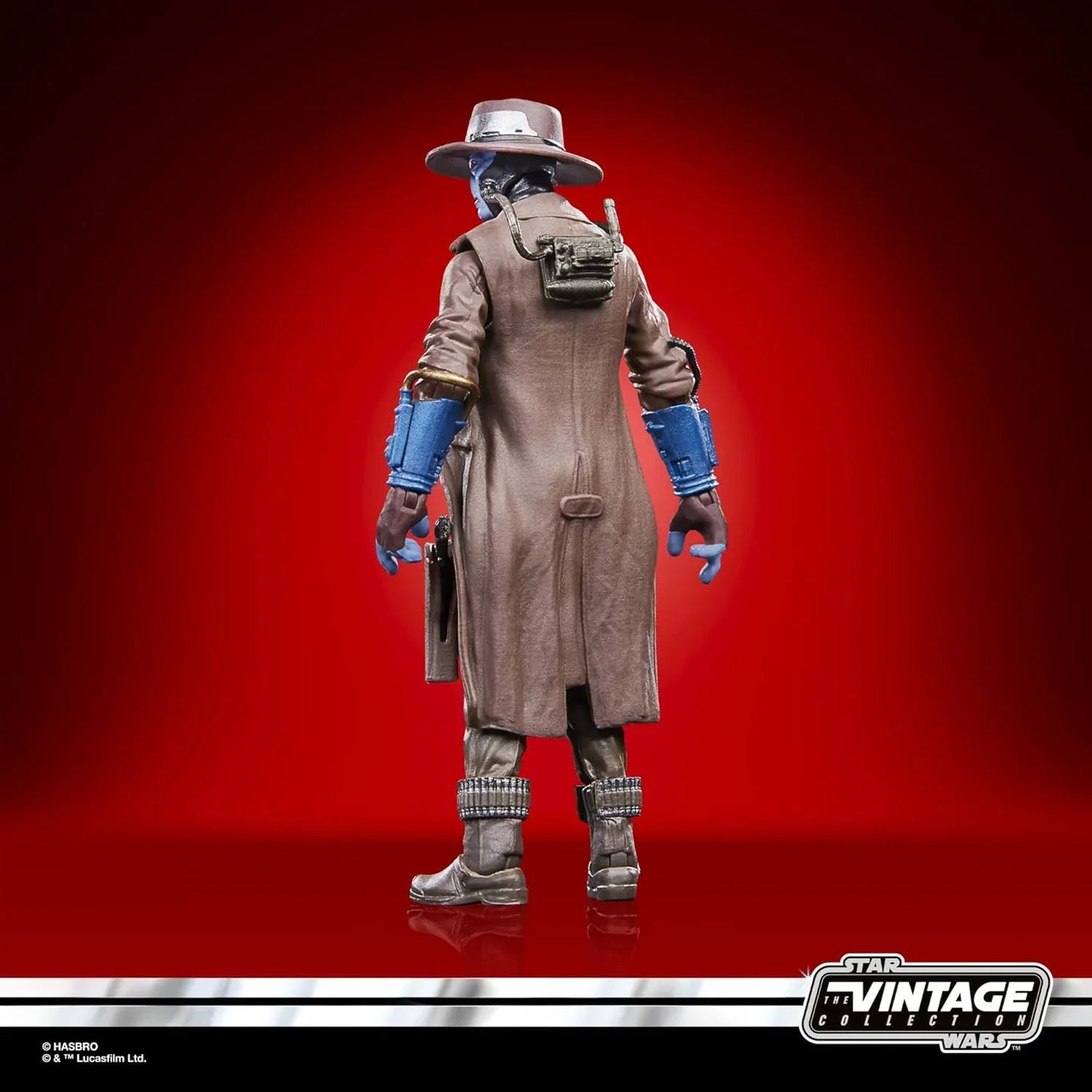 アクションフィギュア Star Wars The Vintage Collection Cad Bane Hasbro 3.75インチ 青い肌 赤い目 可動式頭部 両腕両脚可動 廃れない西部劇テイストの広つば帽子とロングコート付き 二丁拳銃付属 コレクターズ向け精密再現